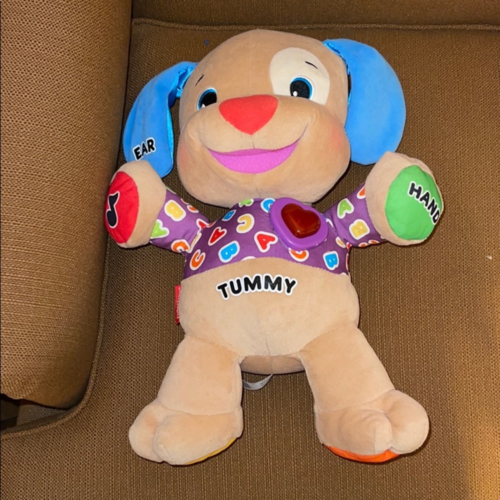 Interactive stuffed bear